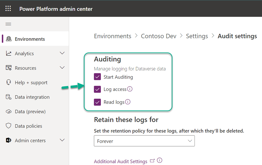 How to Enable Auditing for a Dynamics 365 CE Environment Online